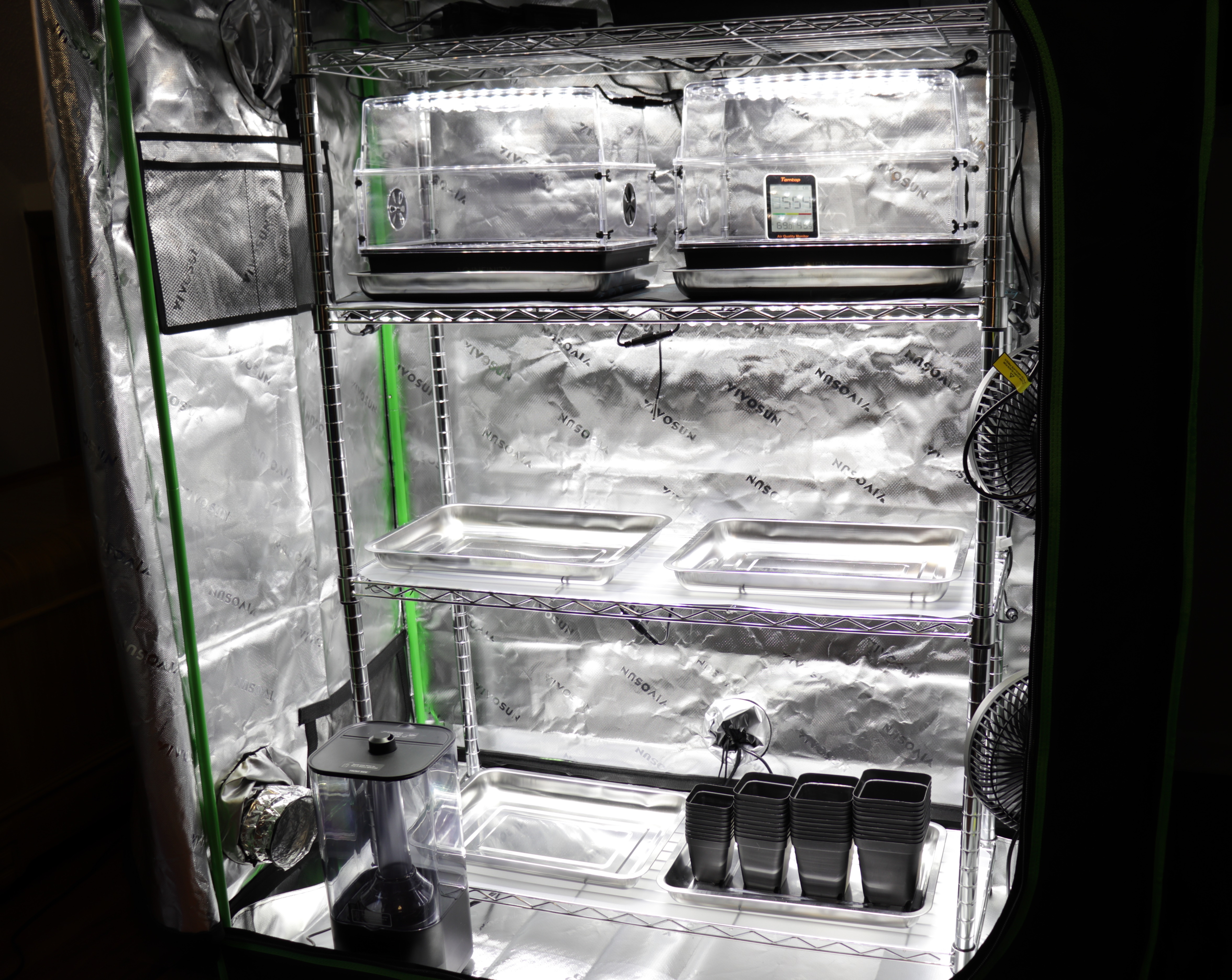 Introducing the new 2'x4' Nursery Grow Tent for your indoor gardening needs