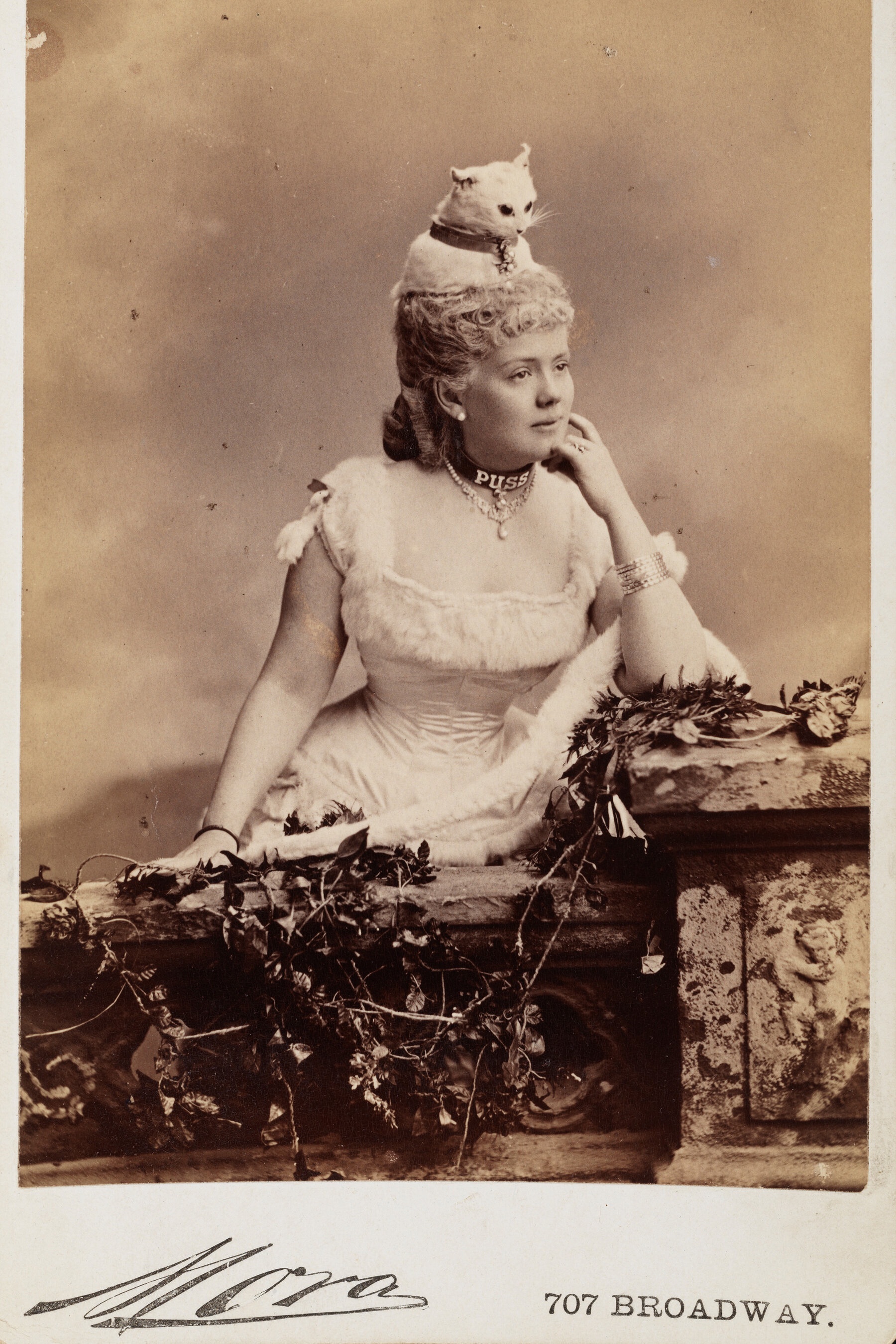Introducing Miss Kate Fearing Strong, affectionately known as 'Puss' from 1883
