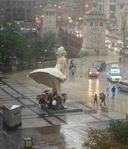 The Most Practical Statue Ever Created
