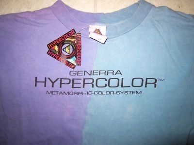 Blast from the Past: The Return of Hypercolor Shirts