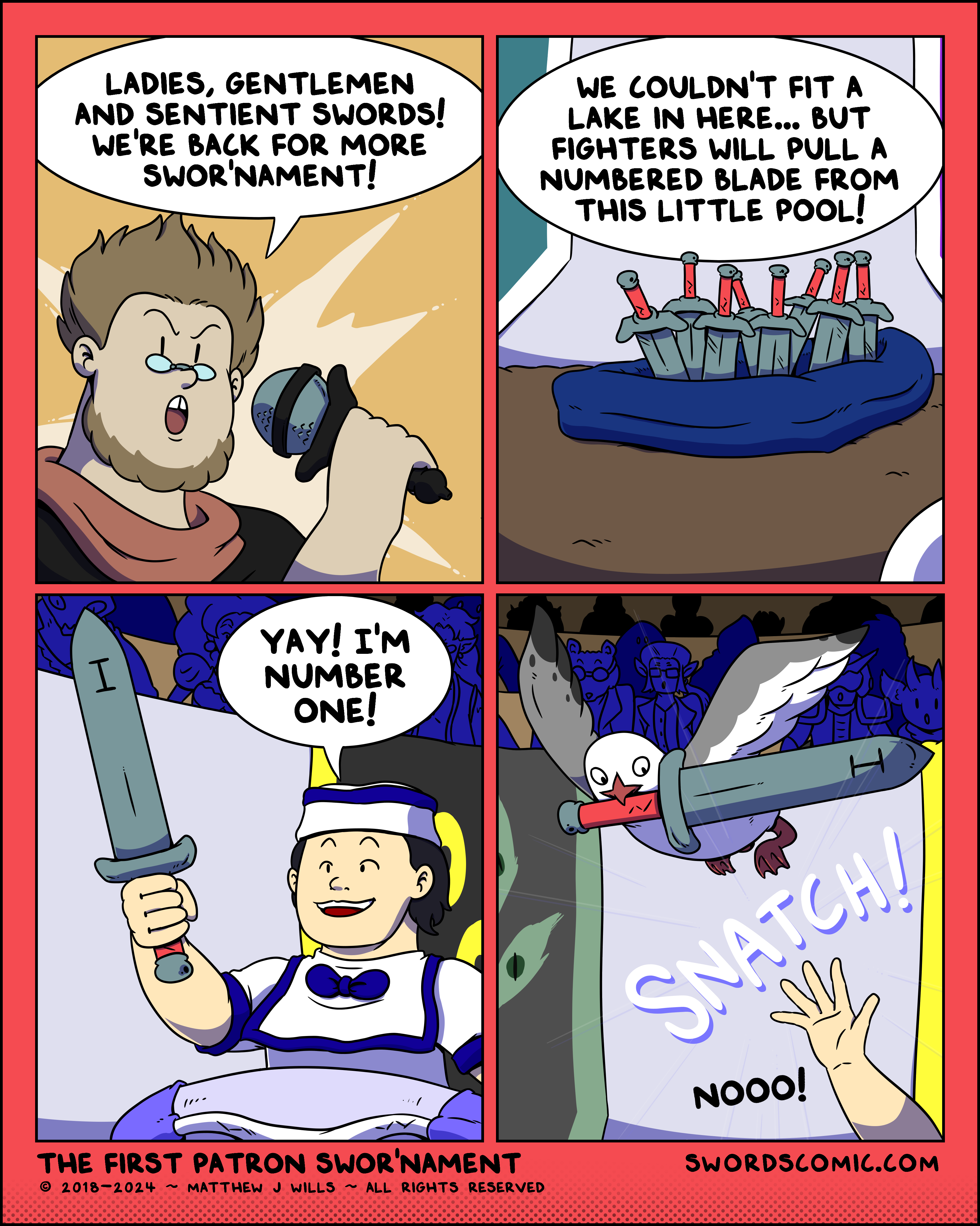 The Epic Saga of the Swor'nament Continues