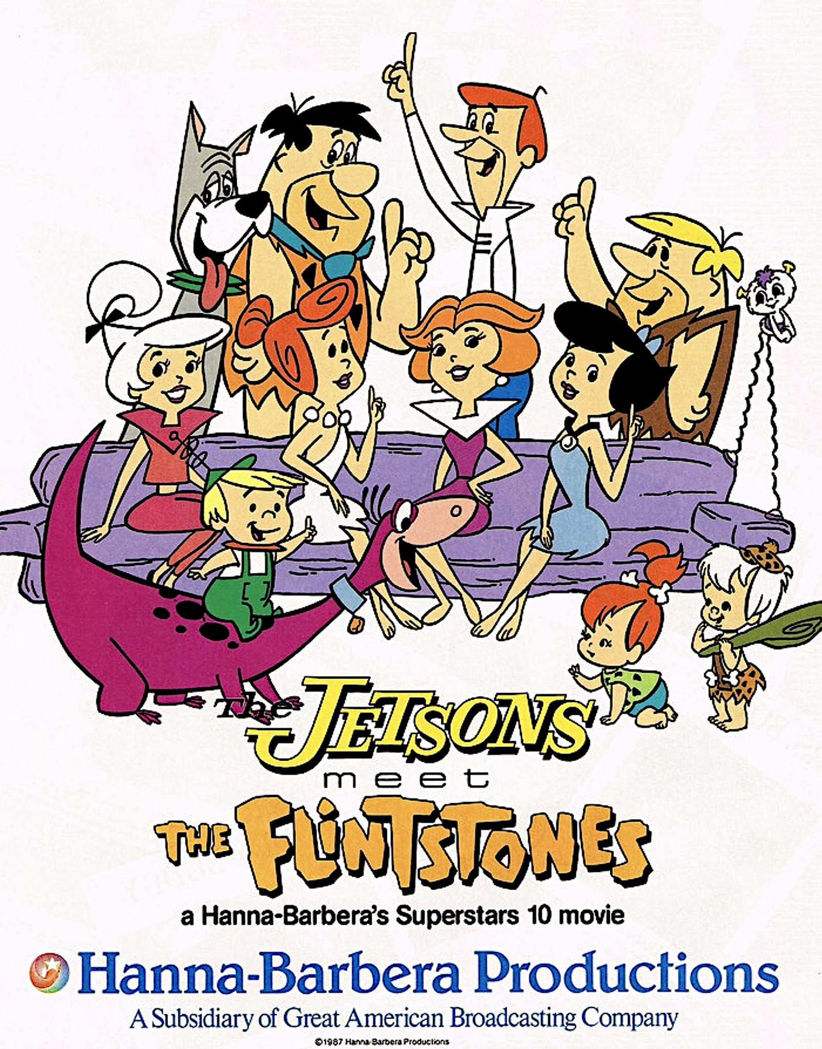 On November 15, 1987, 'The Jetsons Meet the Flintstones' made its debut!