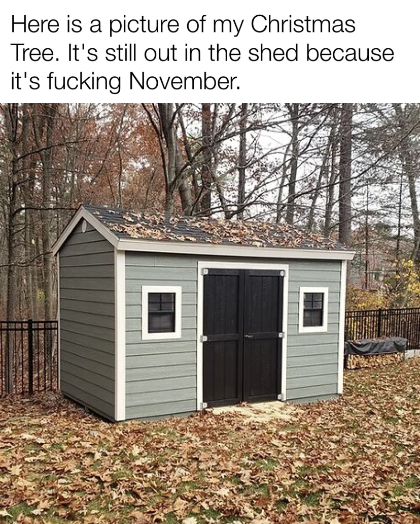November is Still Hanging Around