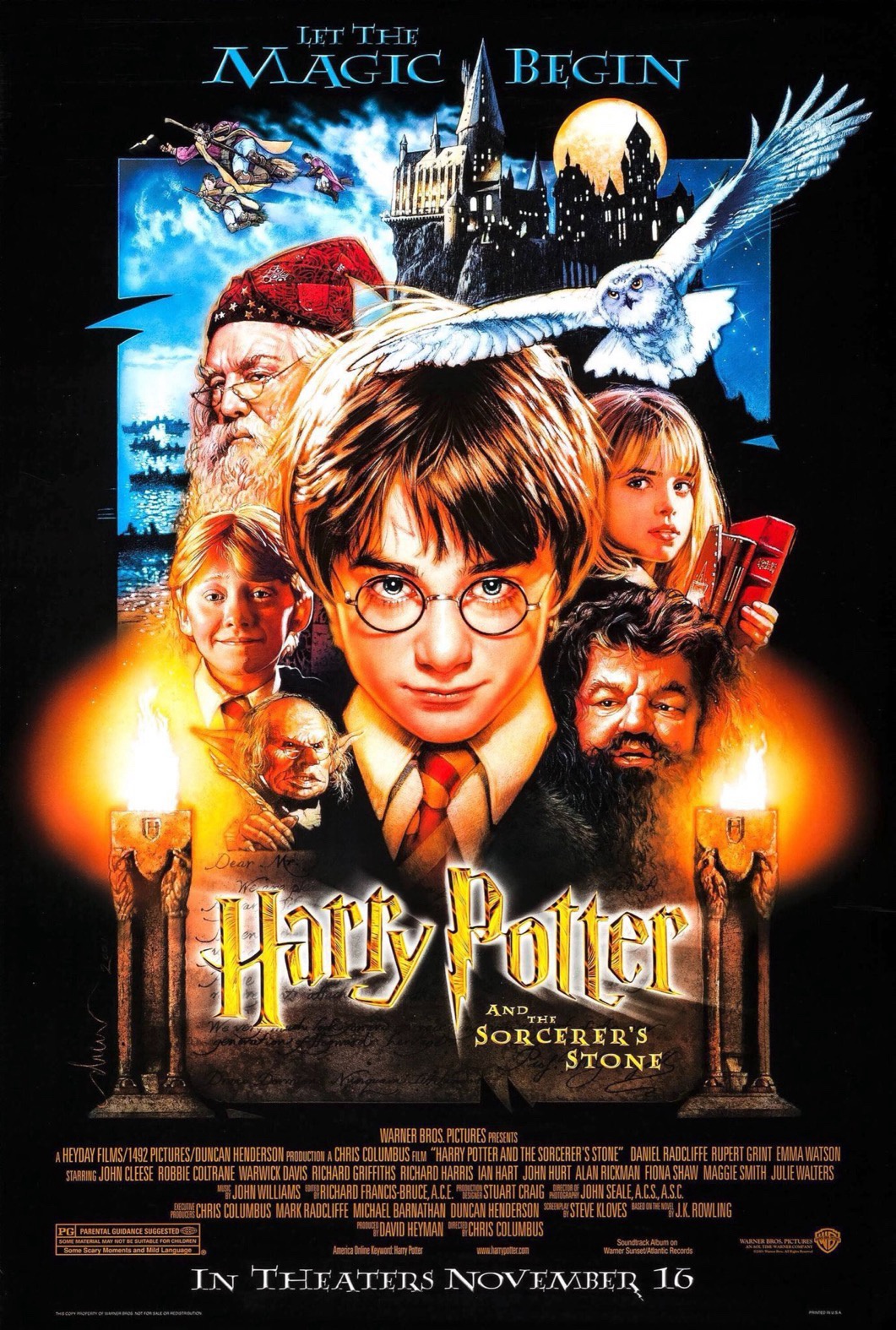 Remembering 'Harry Potter and the Sorcerer's Stone' 23 Years After Its U.S. Premiere