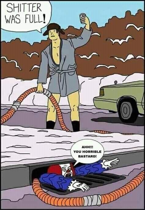 A Late Christmas Surprise: Take That, IT Clown!