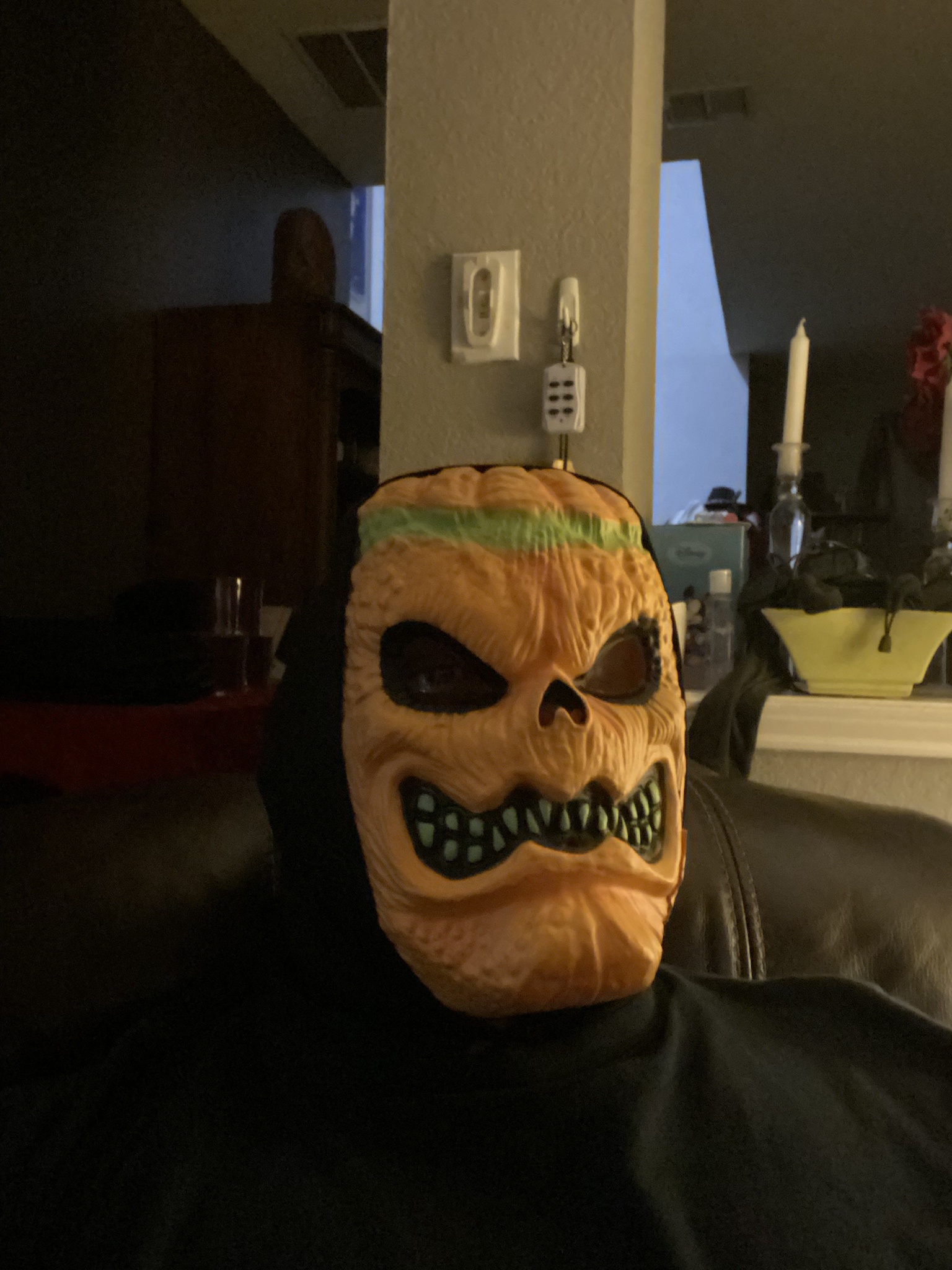 The Forbidden Halloween Selfie: A Spooky Snapshot