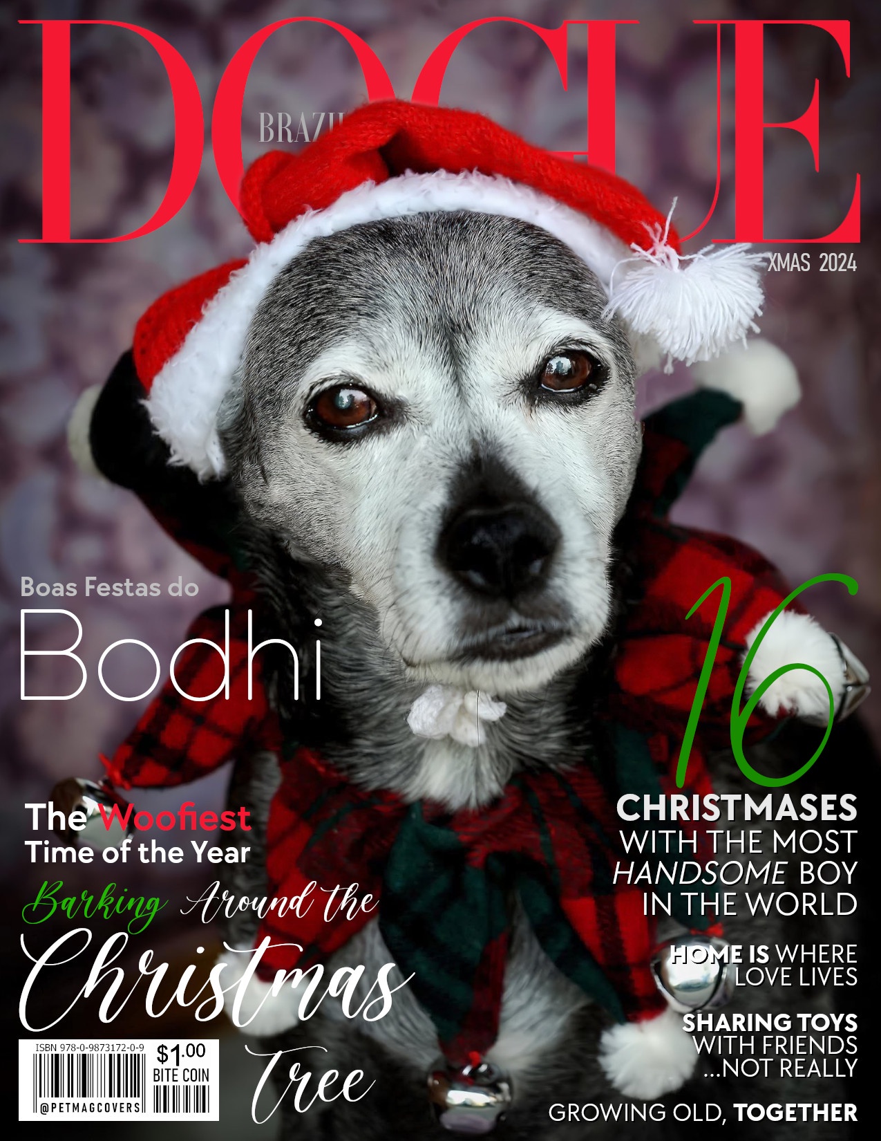 Barking Around the Christmas Tree: A Festive Adventure with Bodhi