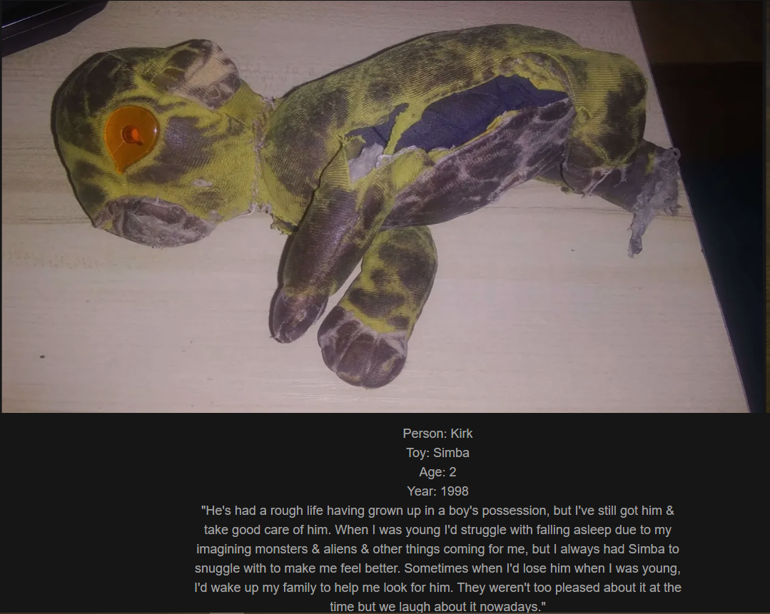 Day 785: Join Me on My Website to Celebrate Childhood Toys! Meet Simba, Our Newest Addition!