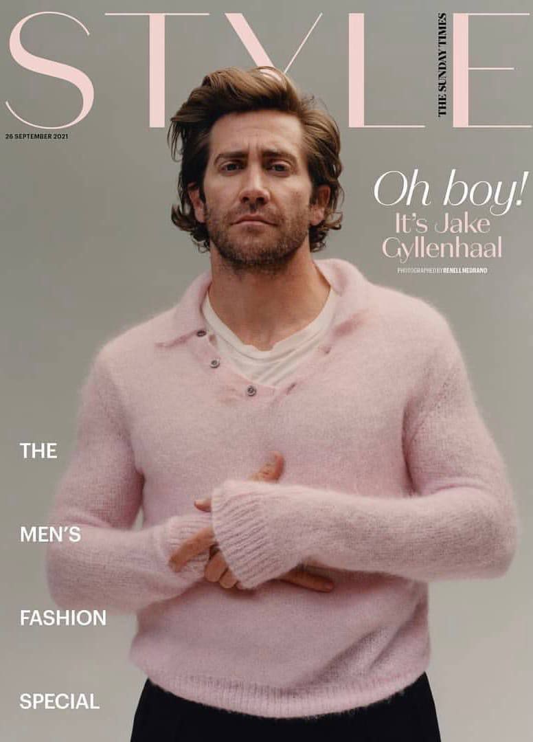 Jake Gyllenhaal Graces The Sunday Times Style