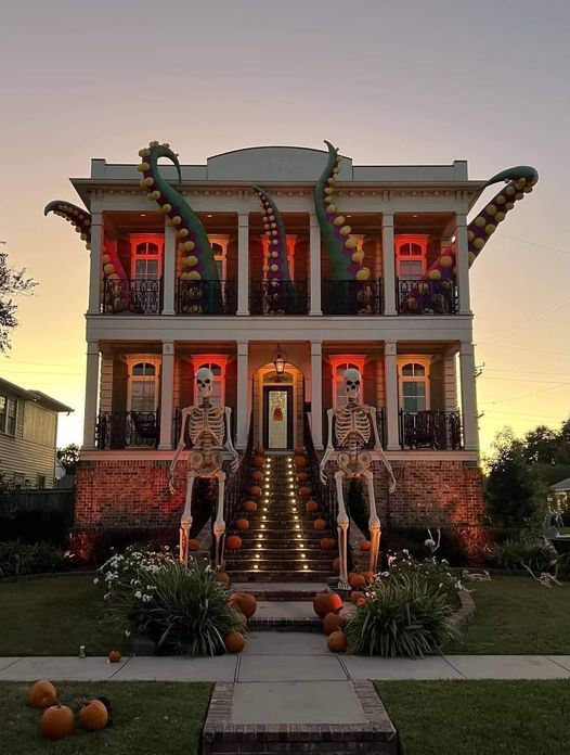 The Mysterious Kraken House in New Orleans, Louisiana