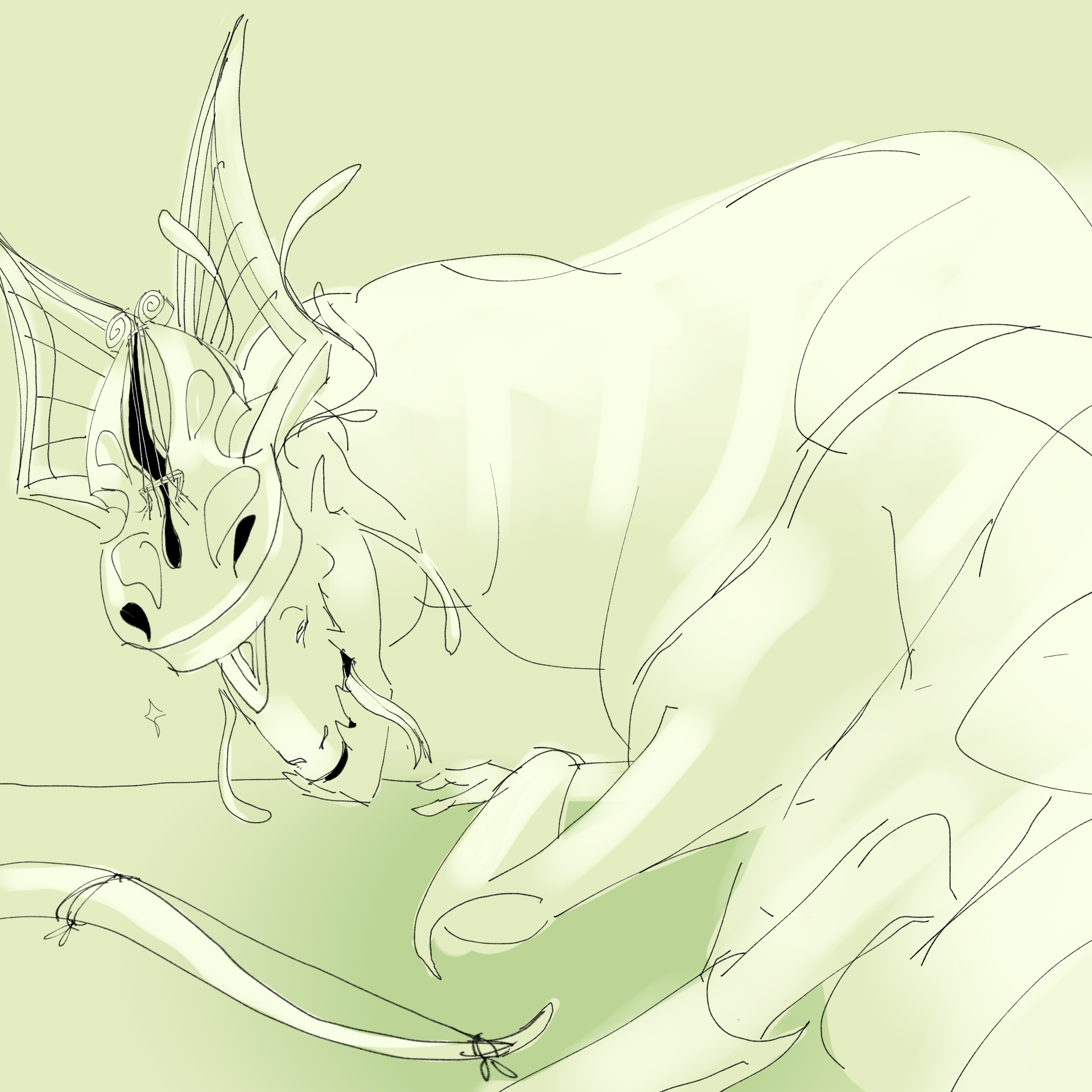 Meet the Enigmatic Fiddle Dragon