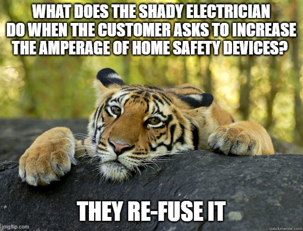 A Shocking Electrician Pun