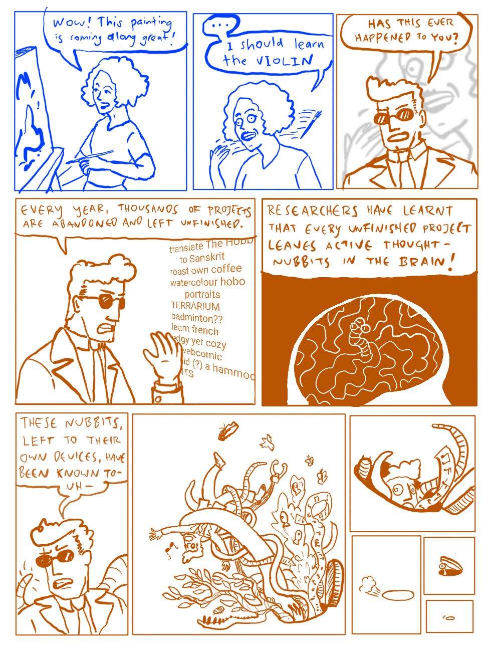 Contemplating the Quirky Thoughts of Nubbits