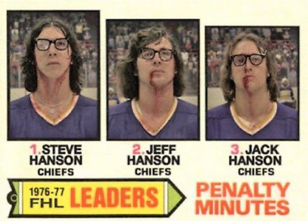 The Hanson Brothers from '76 to '77