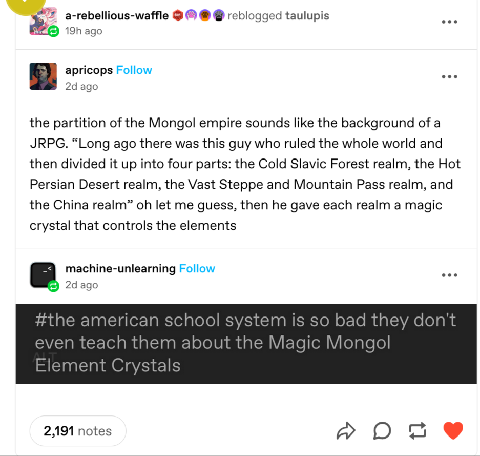 The Partition of the Mongol Empire: The Perfect JRPG Soundtrack
