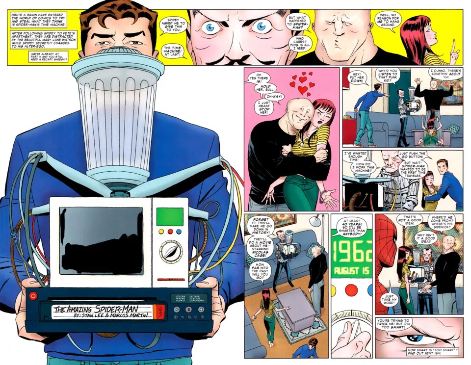 Peter Parker's Ingenious Time Machine Made from a Blender and Random Apartment Finds