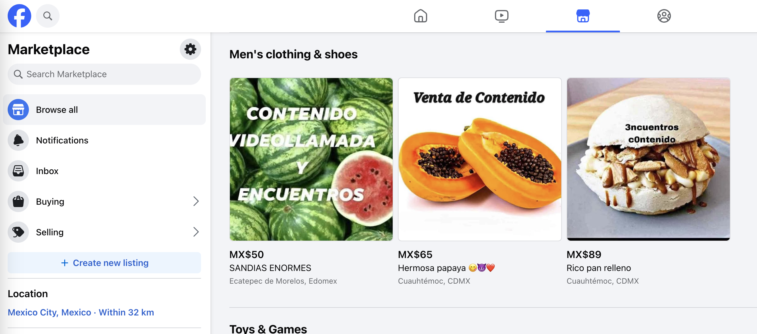 Creative Advertising: Mexican Prostitutes Promote Their Services as Fruits and Desserts on Facebook