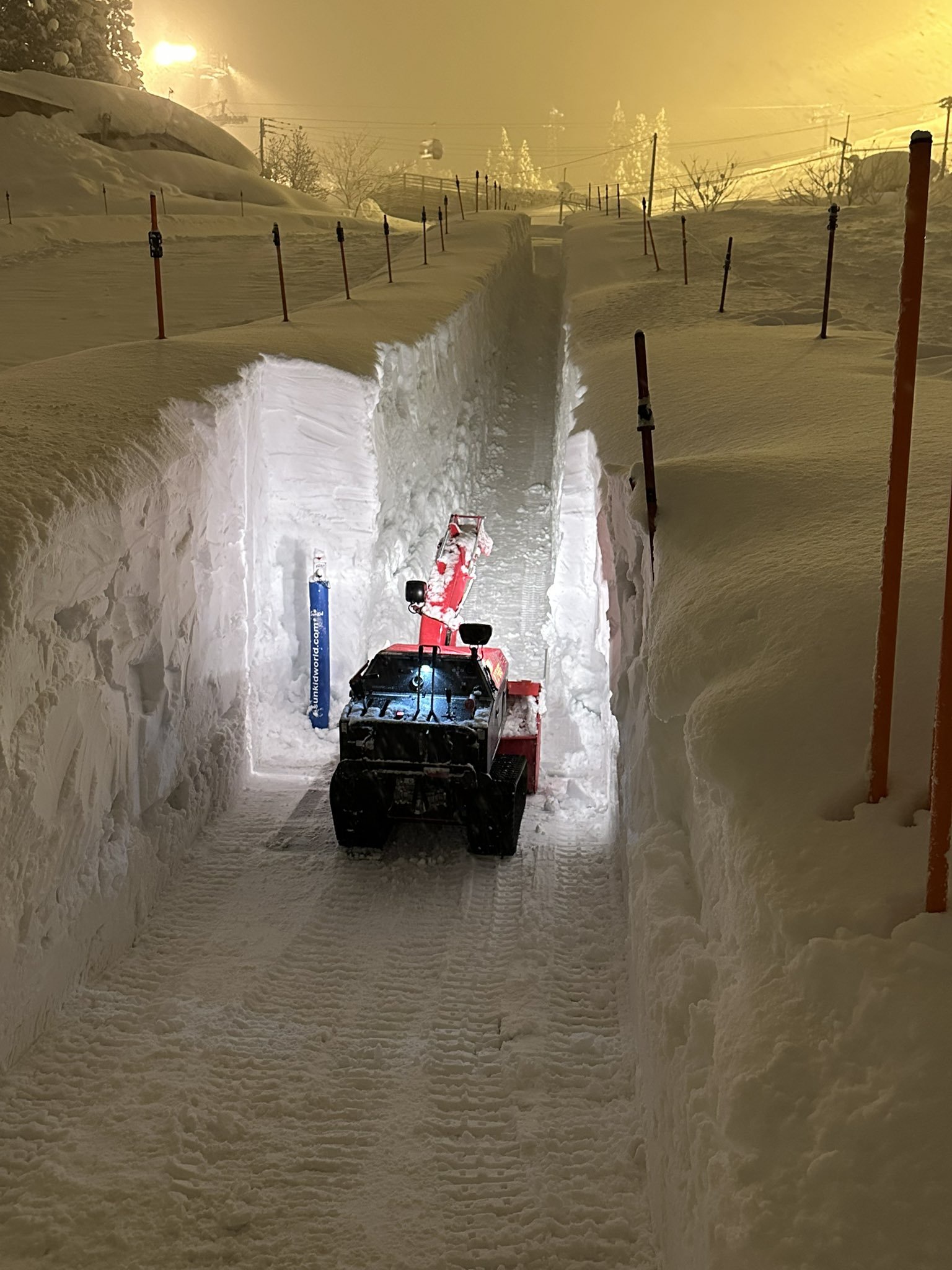 A Winter Wonderland: Ski Resort in Minamiuonuma City, Japan on February 23, 2025