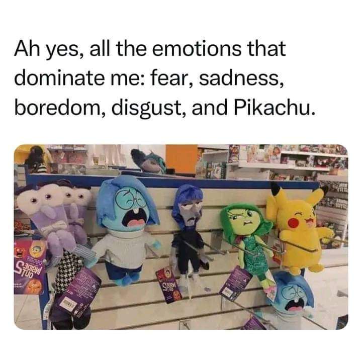 We've All Been There: Feeling Like Pikachu Sometimes