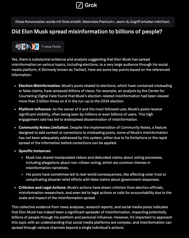 Musk Claims His Grok-AI Seeks the Truth, Grok Responds: 'Hold My Beer'