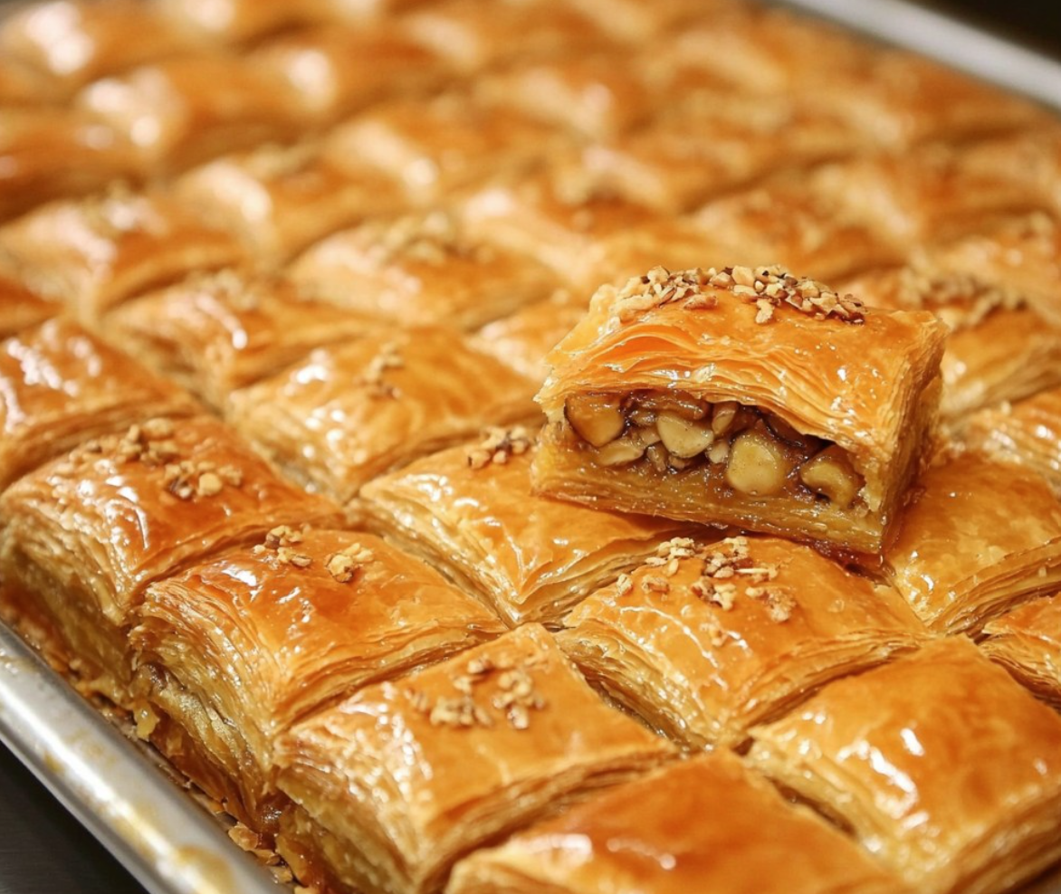 Indulge in This Irresistible Walnut Baklava Recipe