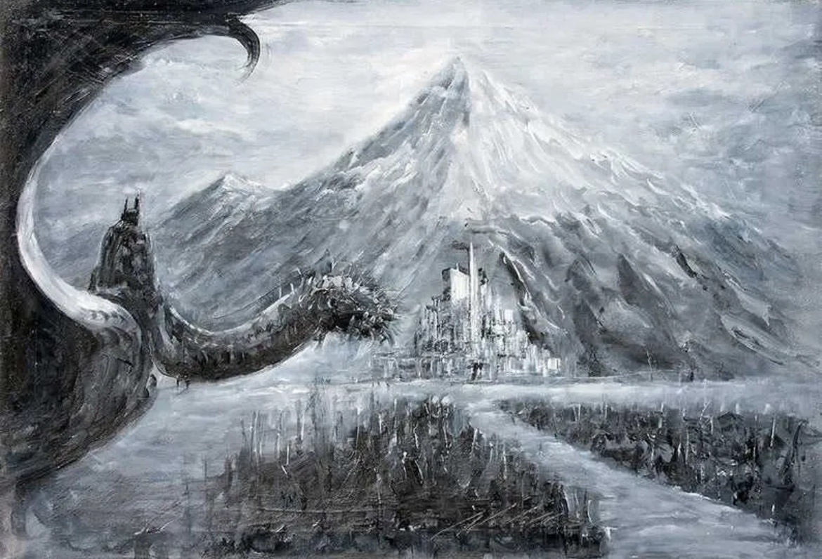 My Artistic Take on the Siege of Minas Tirith