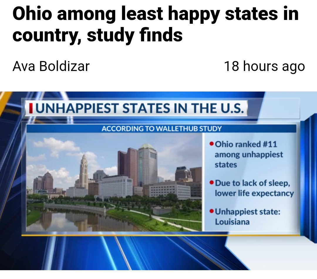 Why Ohio is the butt of all jokes