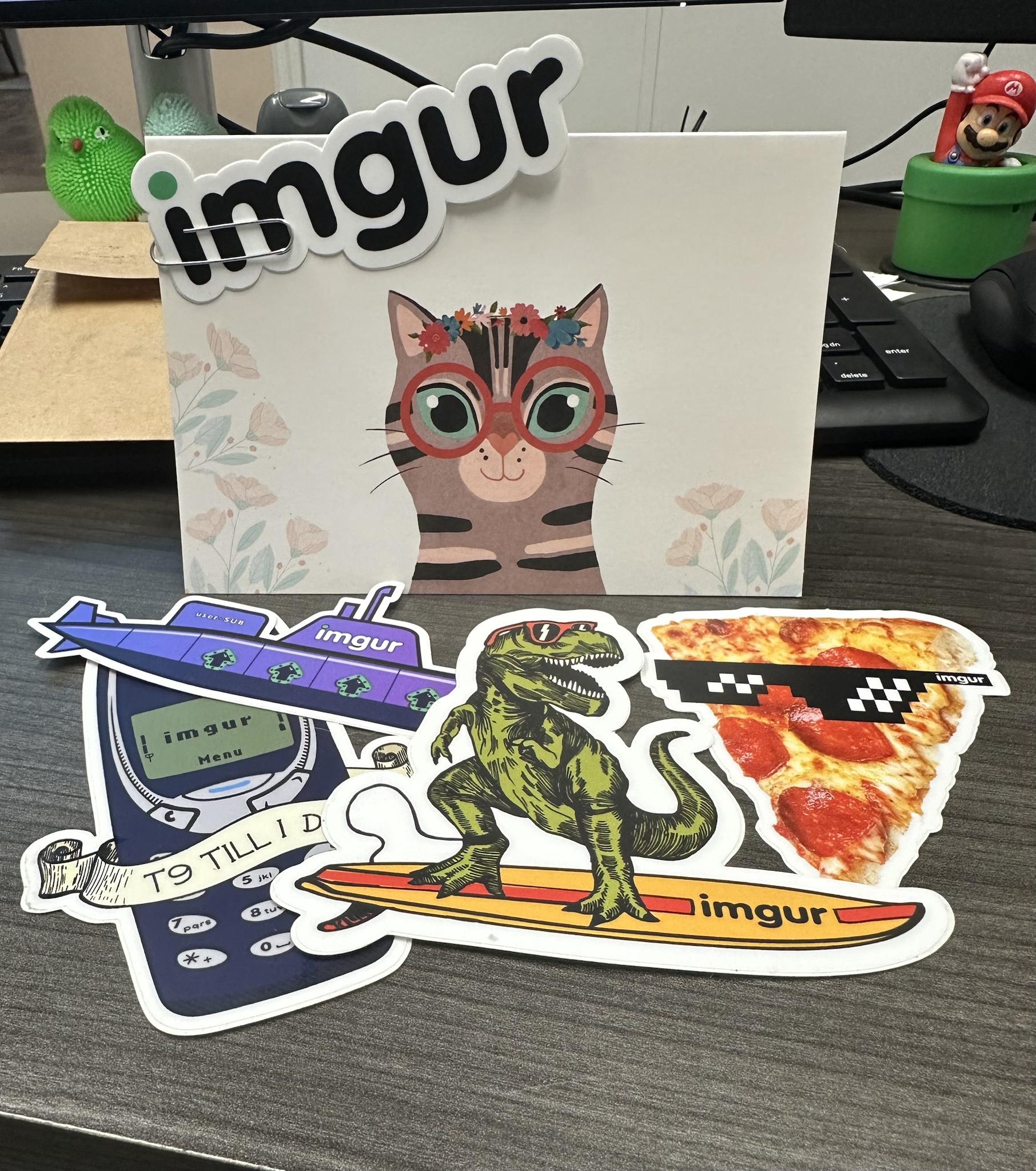 Grateful for the Awesome Stickers from Imgur – You Guys Rock!