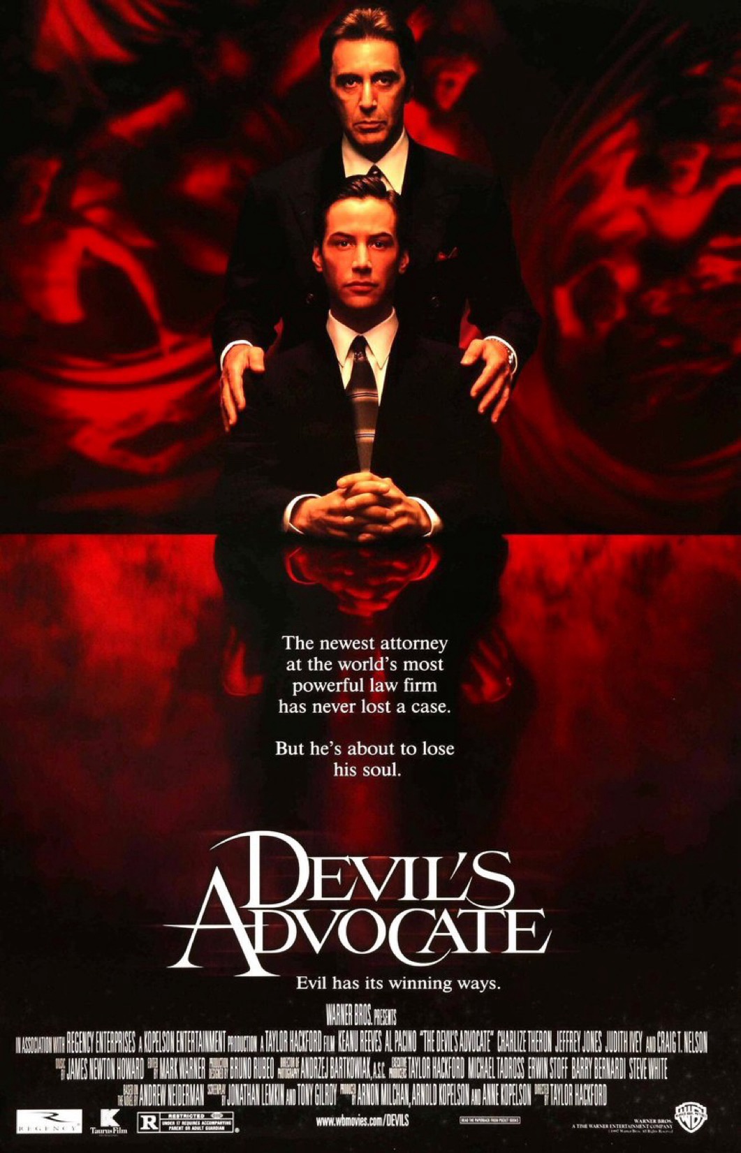 27 Years of 'The Devil's Advocate': A Cinematic Masterpiece with Keanu Reeves and Al Pacino