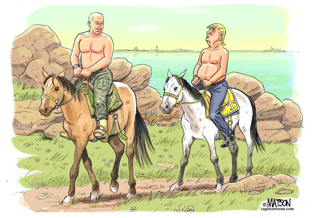 A Humorous Take on Putin: The Caricature