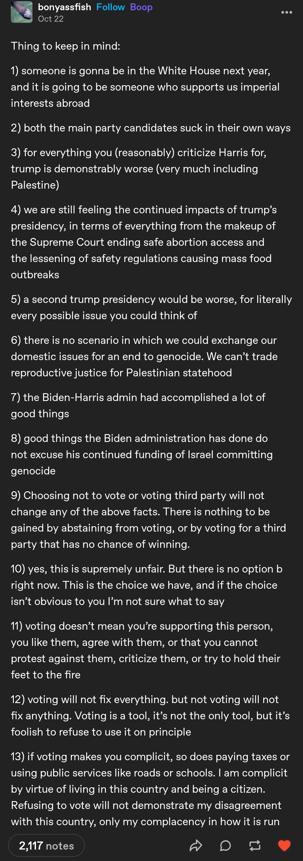A Helpful Guide for the Voting Undecided