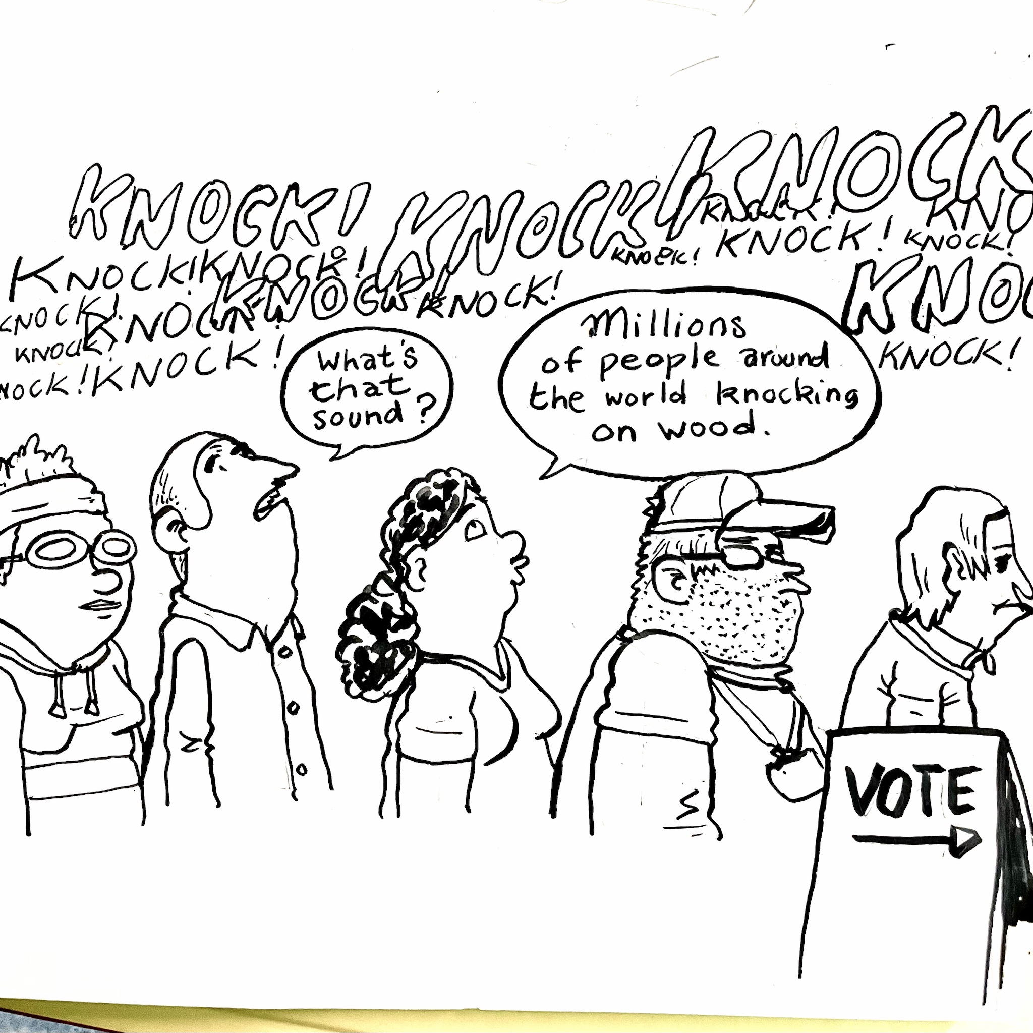 A Humorous Take on Election Day from My Train Journey