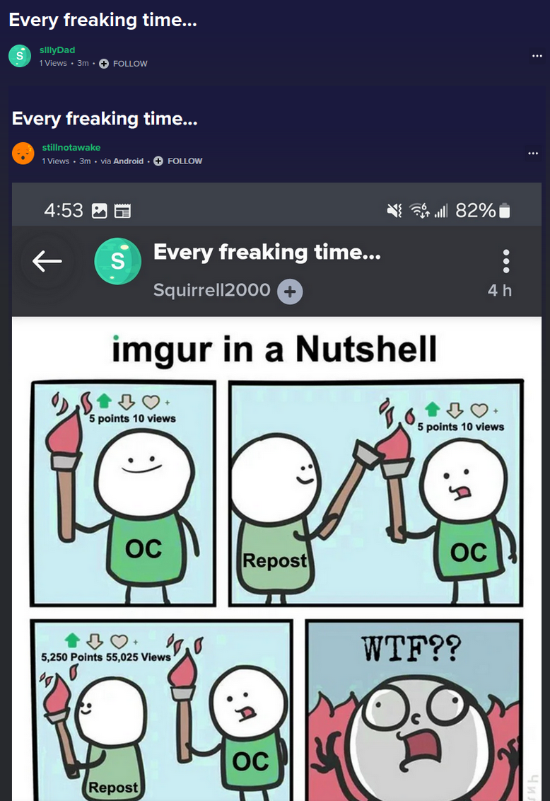 This happens every single time...