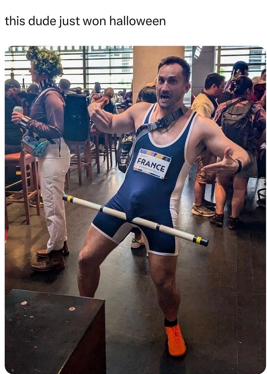 Make sure to check that pole...