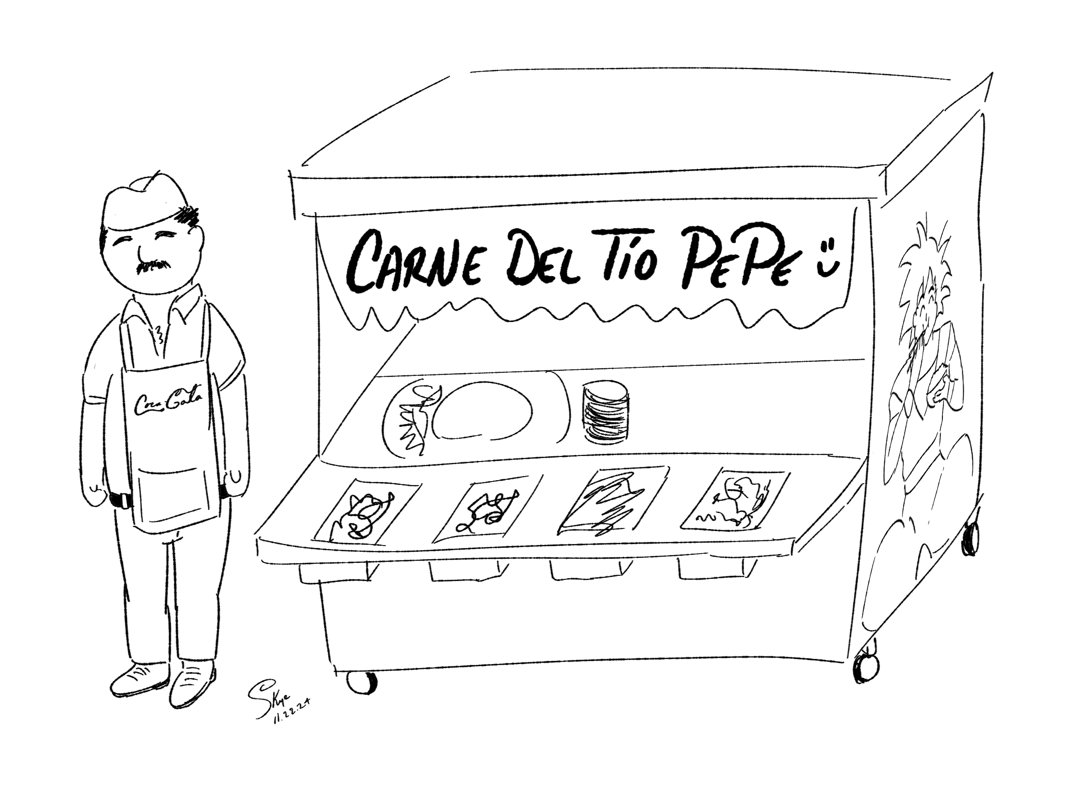Delicious Carne Del Tio Pepe by Skye