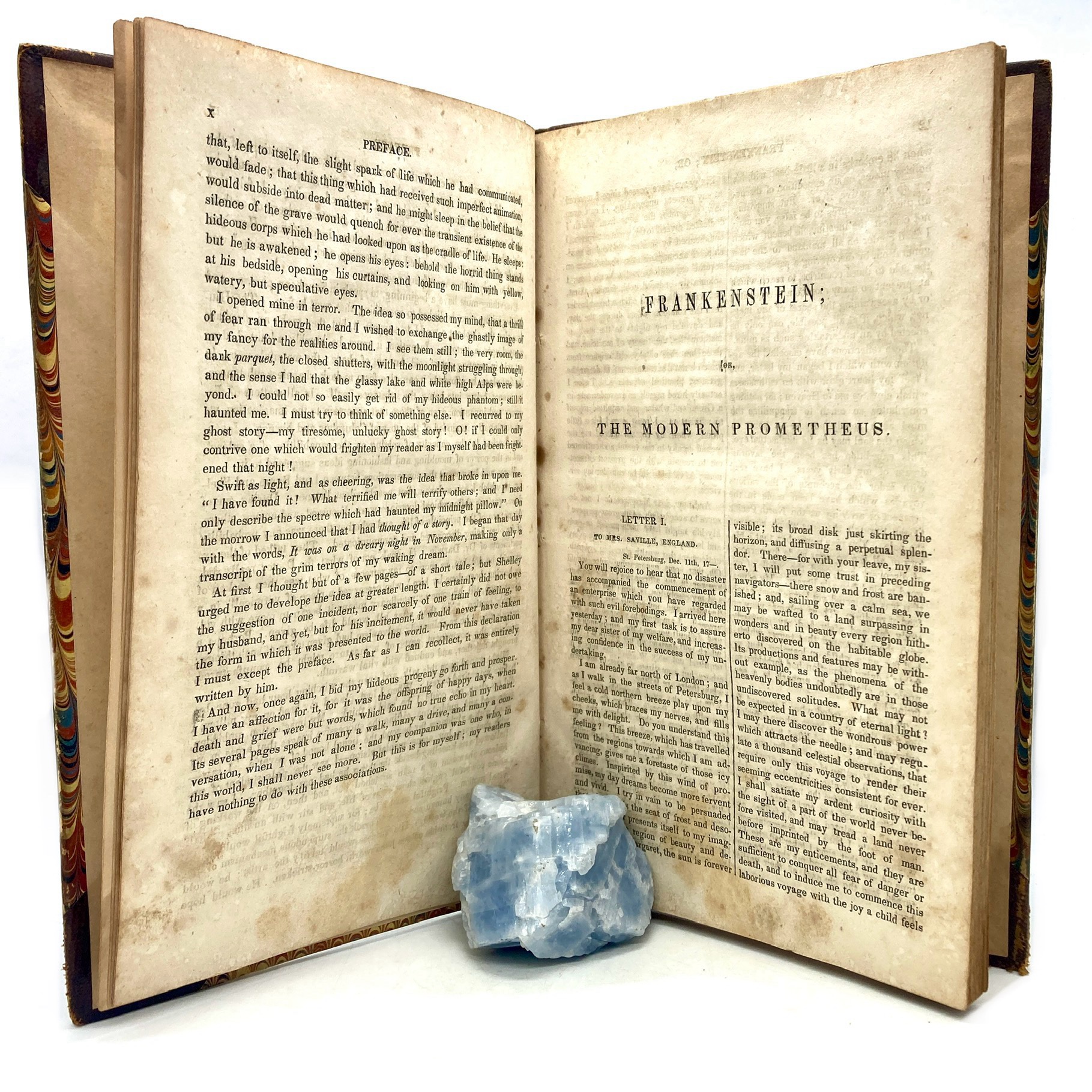 The Classic Tale of Frankenstein: The Modern Prometheus [1845] 2nd American Edition