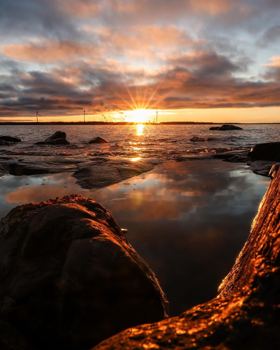 Nature's Stunning Masterpiece at Sunset | Breathtaking Ocean Views