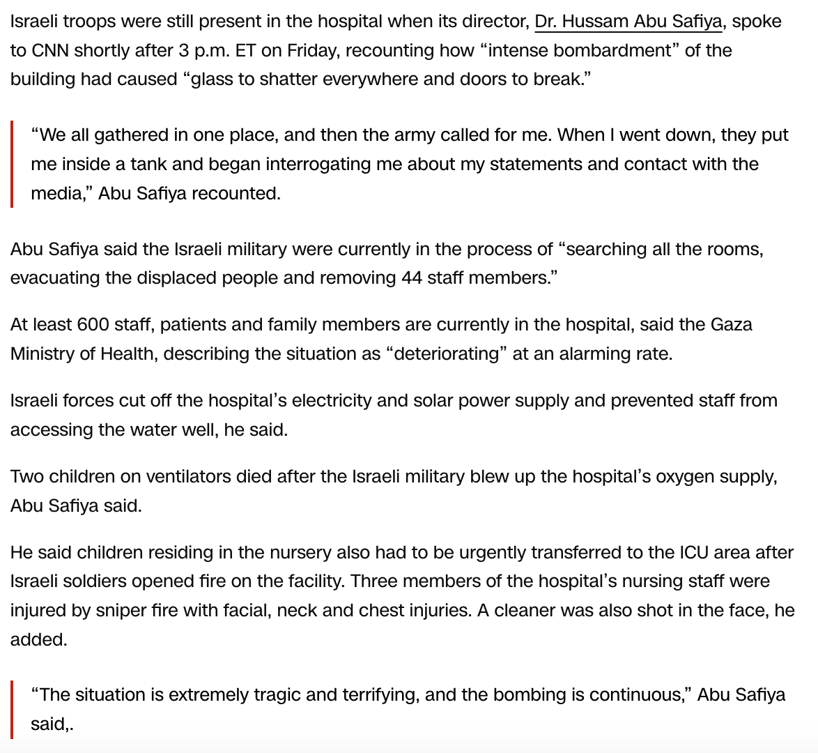 If This Were Anywhere Else, We'd Be Taking Action Against Terrorists Targeting Hospitals