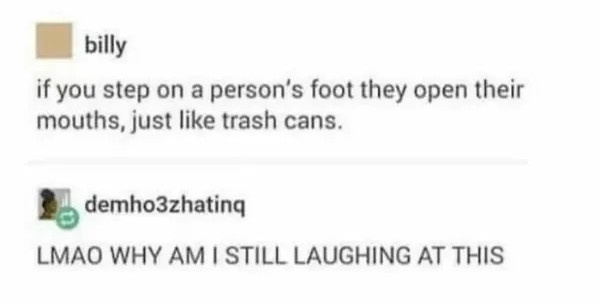 I Never Considered It from That Perspective...