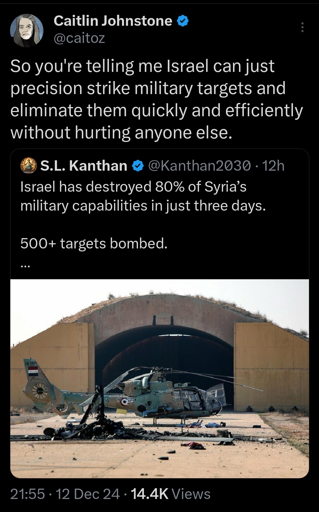Are We Being Selective with Our Precision Strikes?