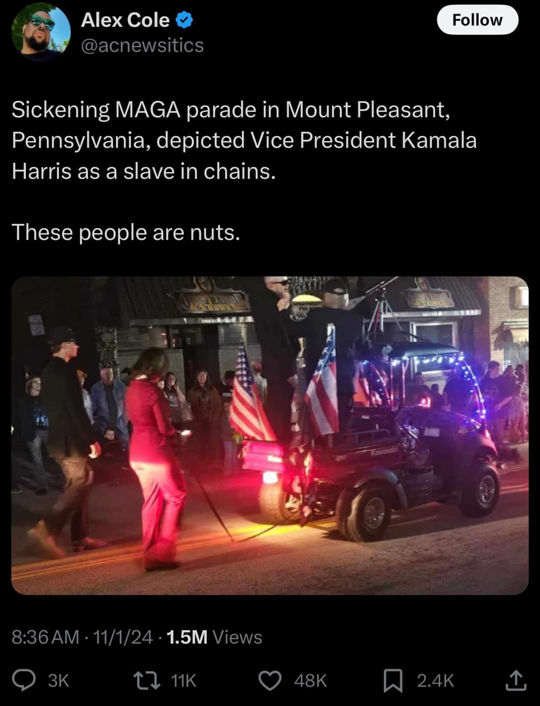 This Isn't Just a Political Opinion; It's Pure Madness