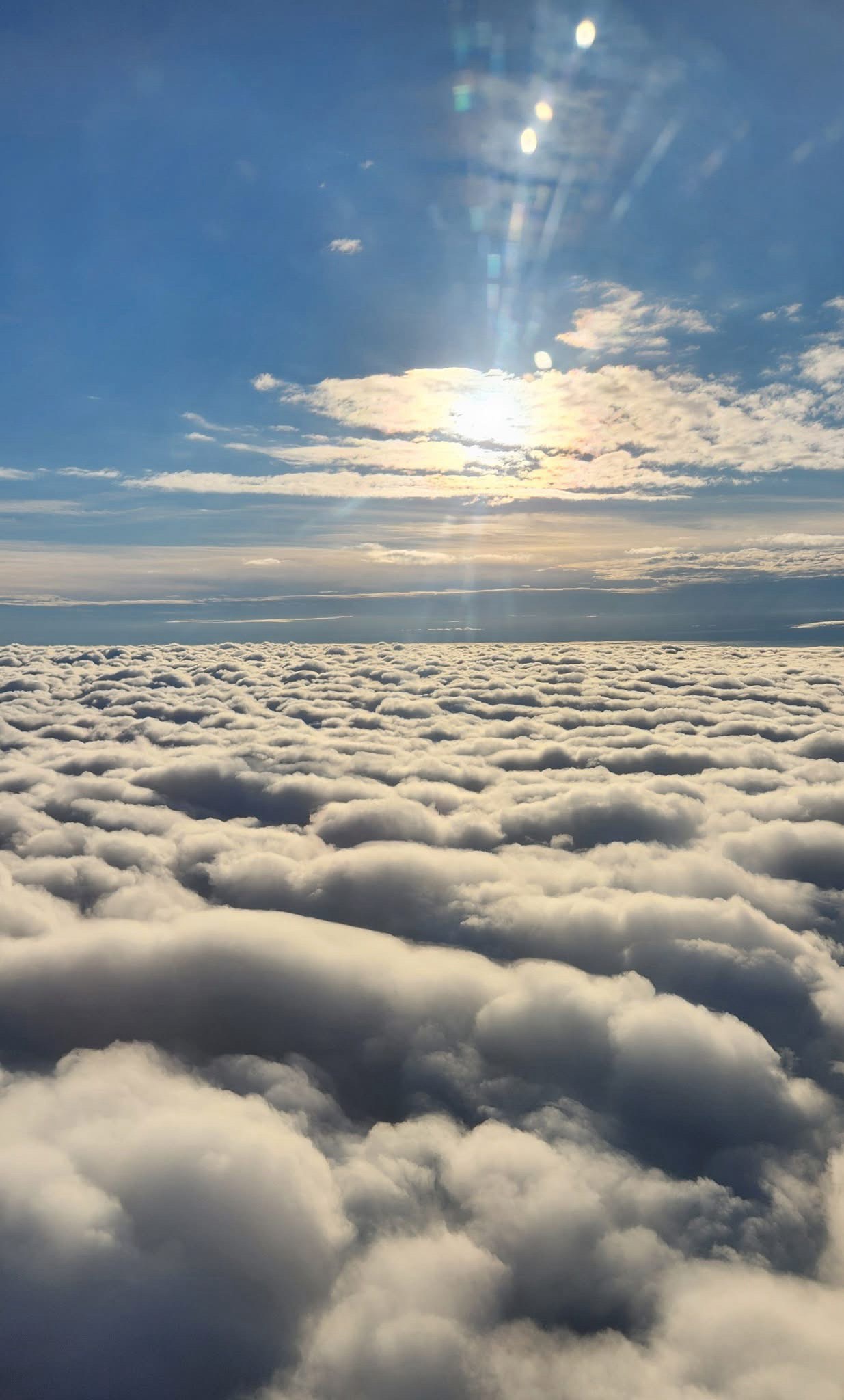 Soaring High Above the Clouds