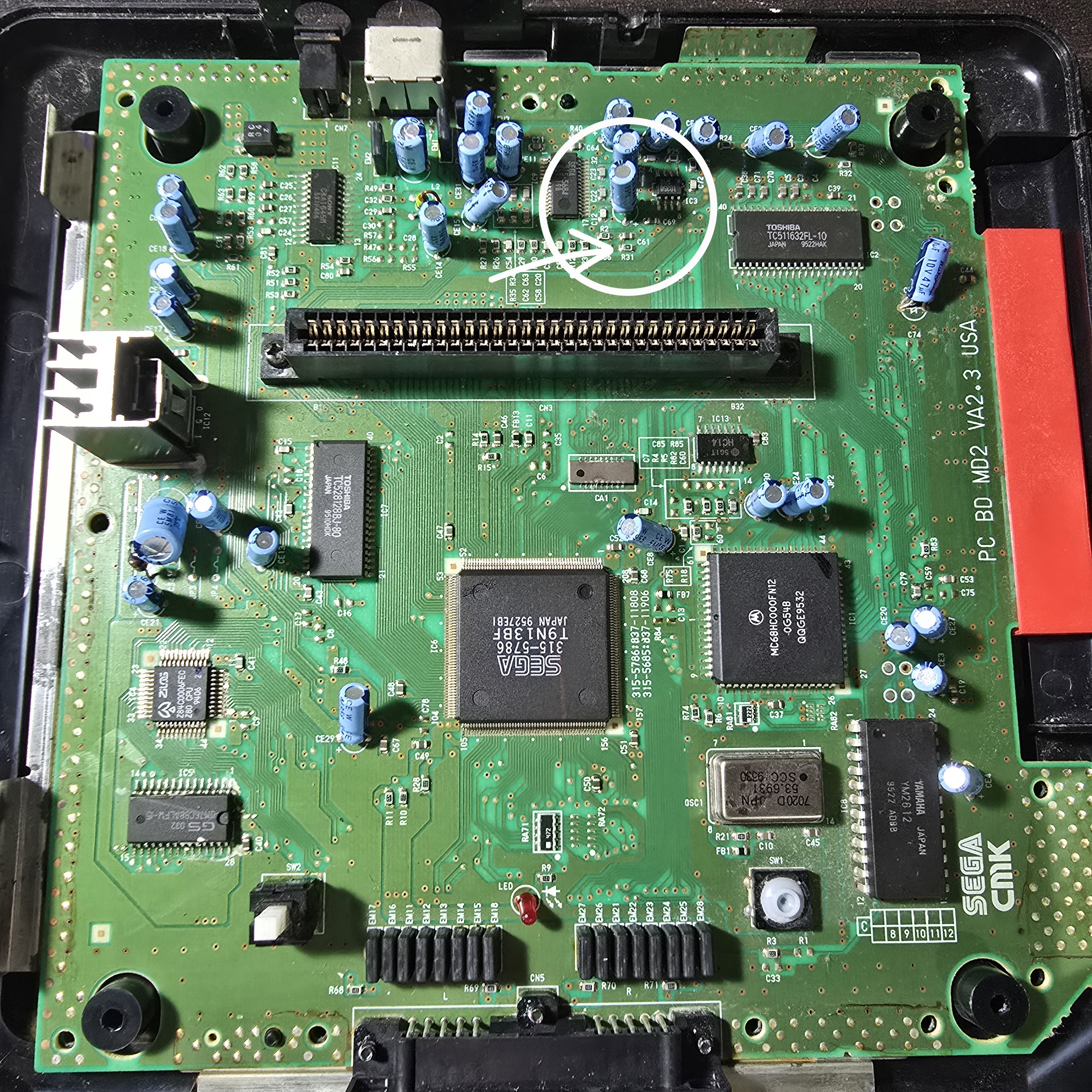 Fixing PSG Volume for Sega Genesis Model 2 VA2/2.3