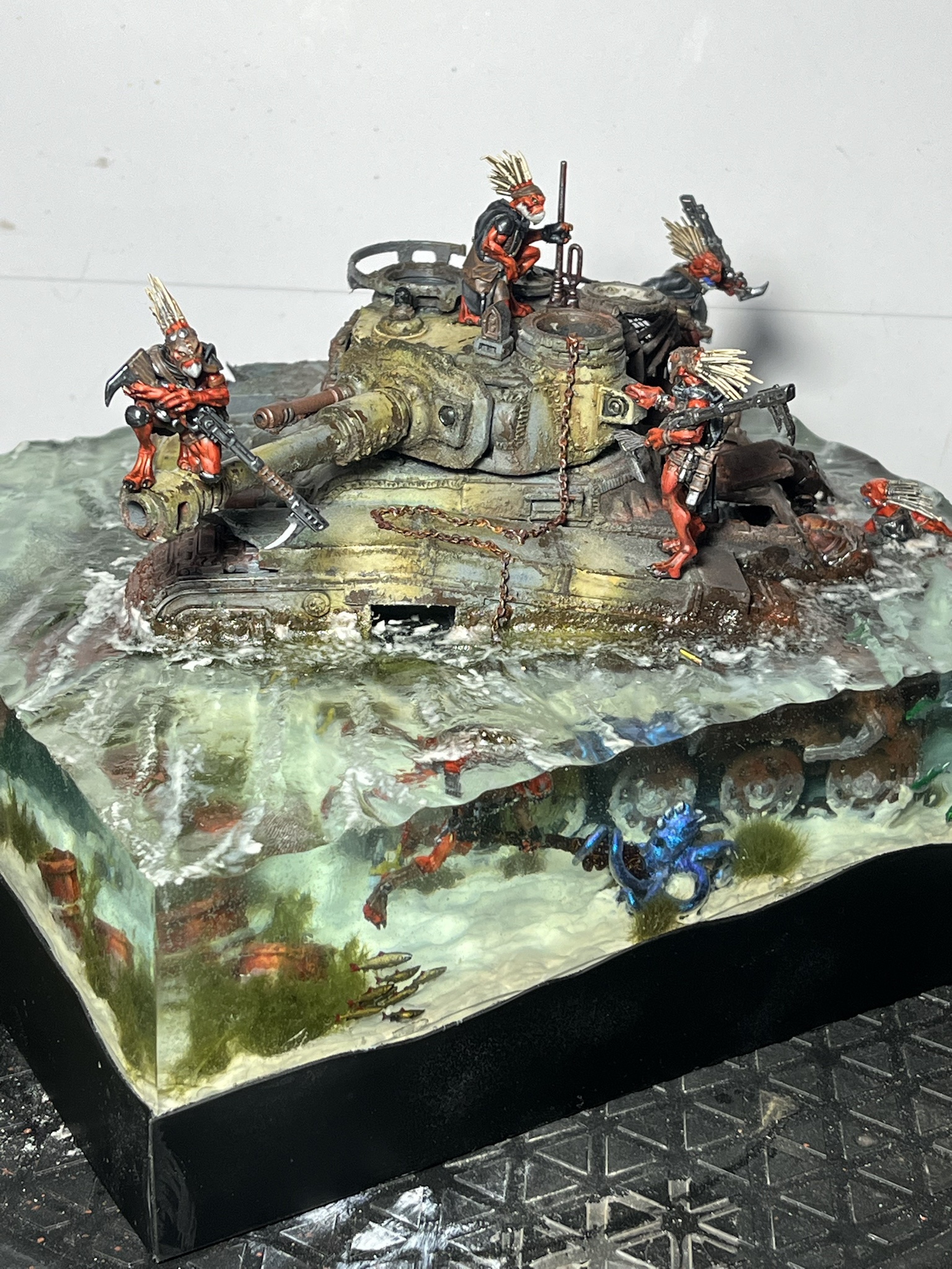 For 30 years, I've been passionately converting and painting miniatures.