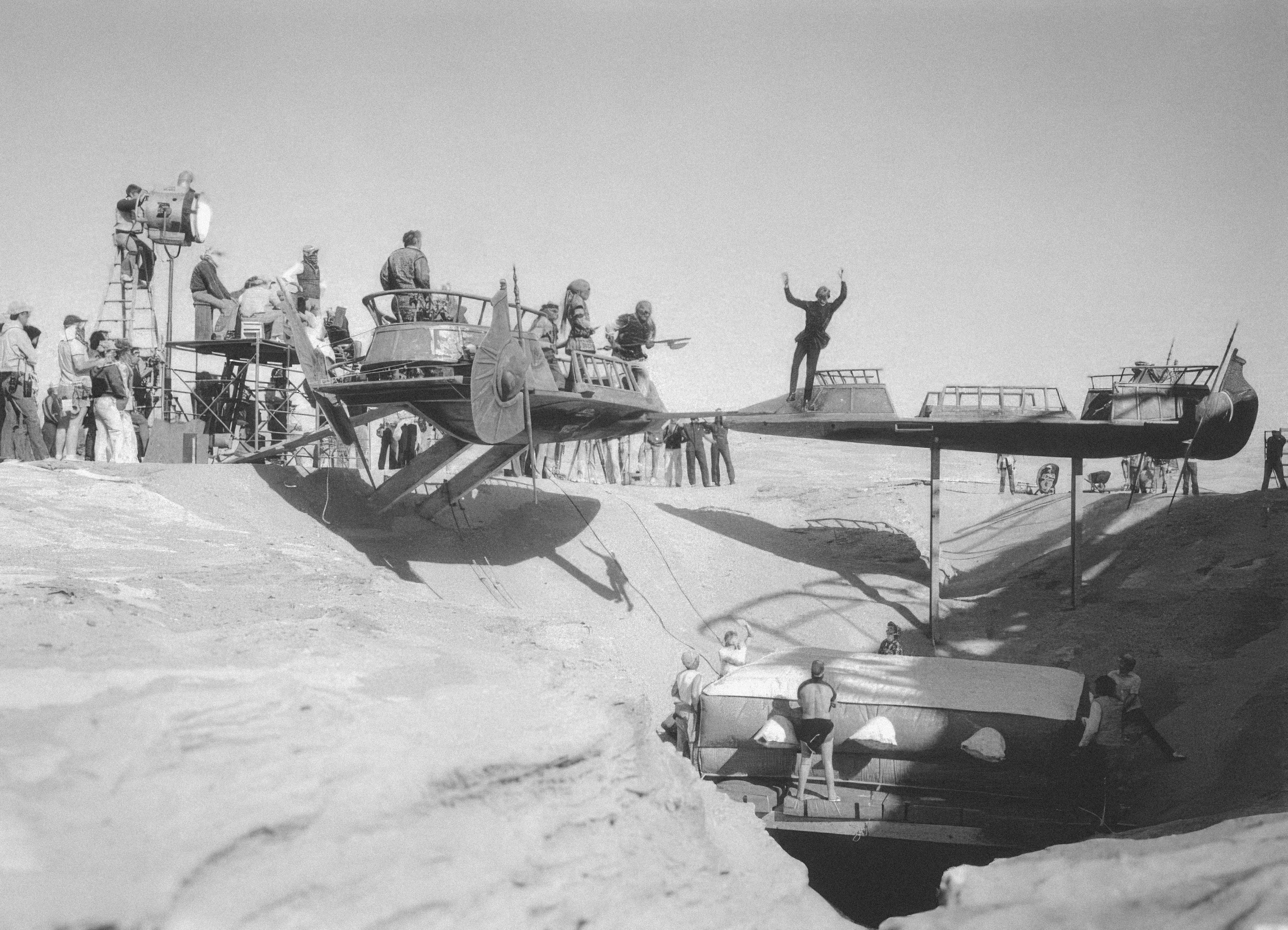 Behind the Scenes: The Making of the Sarlacc Pit in Return of the Jedi - Yuma Desert, Arizona, April 1982