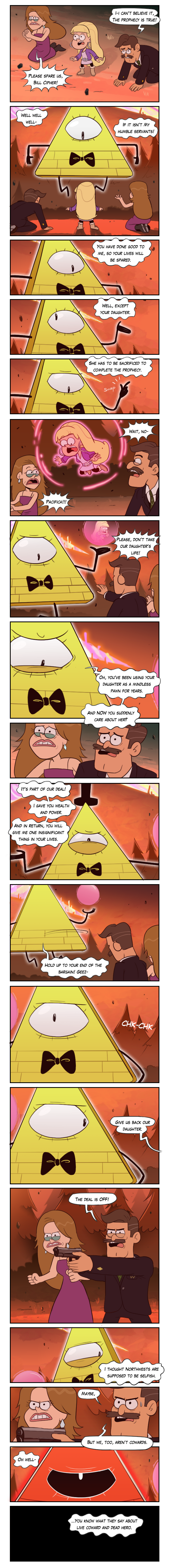 Pro Tip: Watch at Least a Season of Gravity Falls and The Owl House Before Diving into Morinmark's Comics!