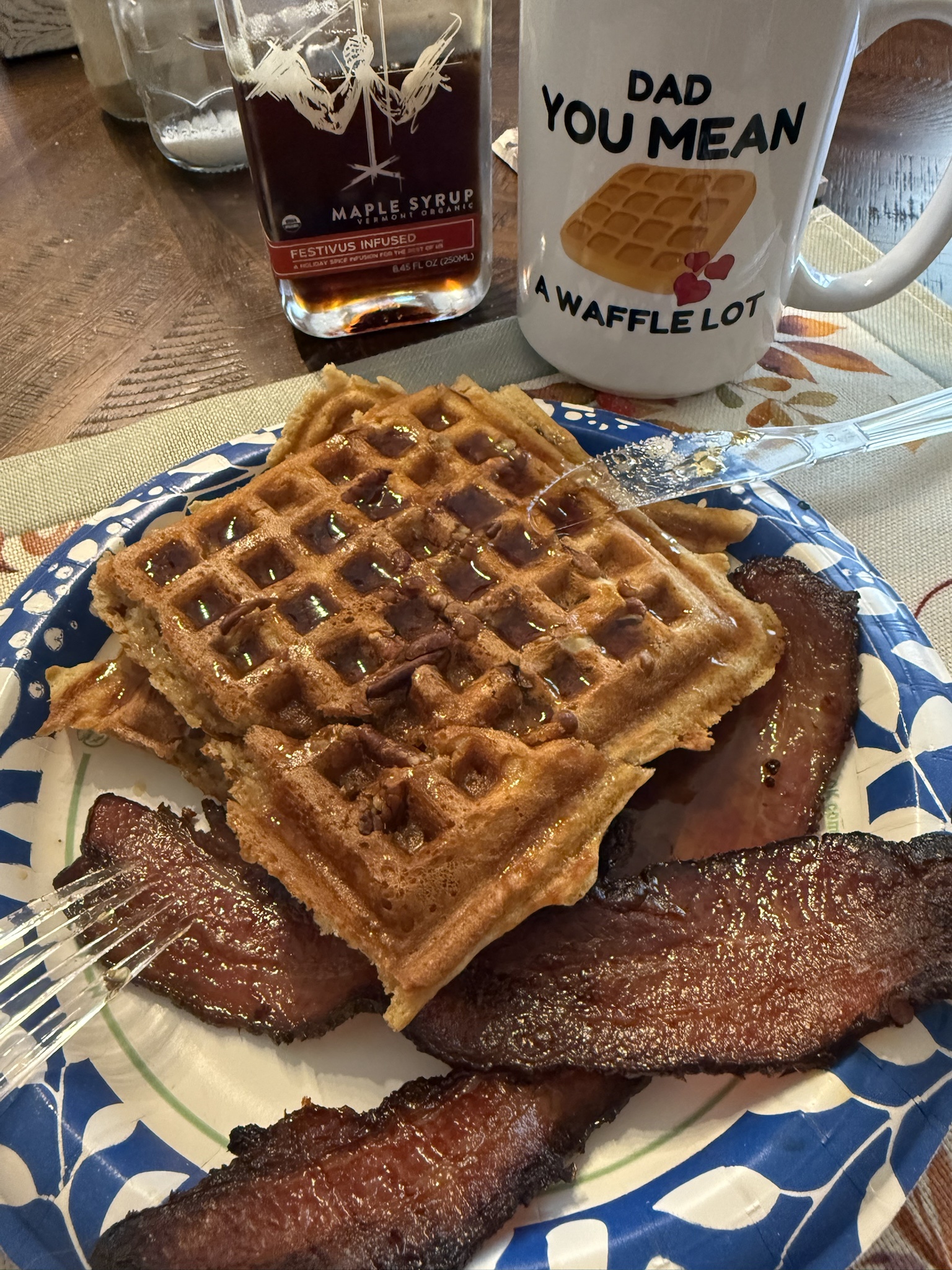 It's Waffle Saturday! Time to Indulge in Deliciousness
