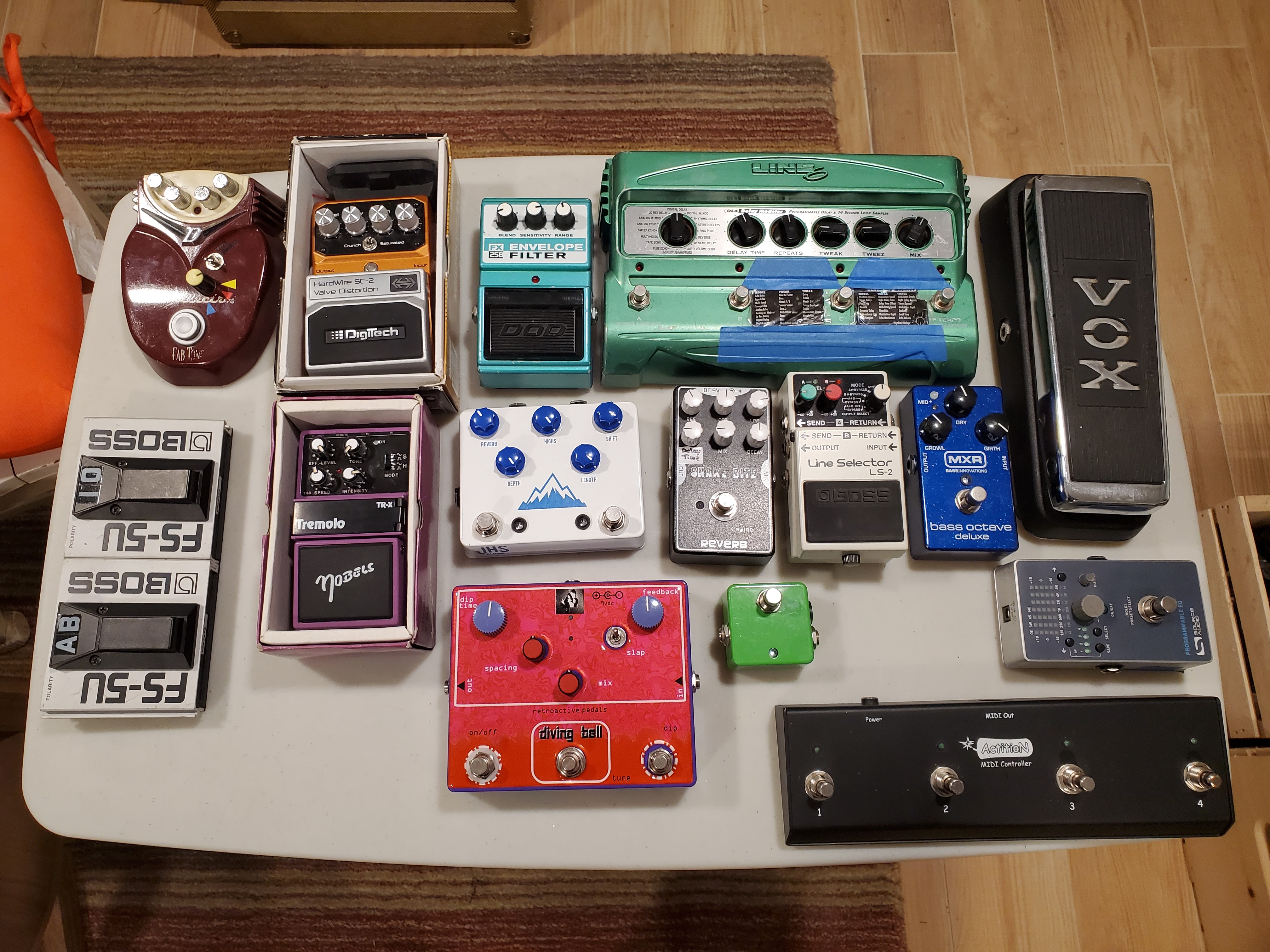 All My Pedals: A Musician's Dream Collection