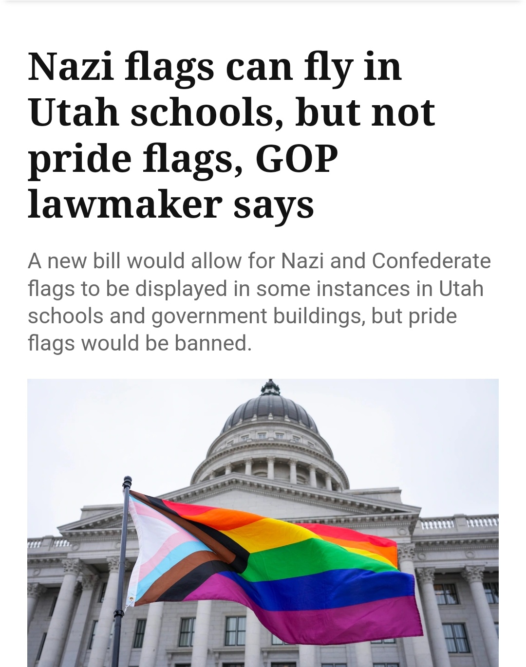 Seriously, Utah? What’s going on?