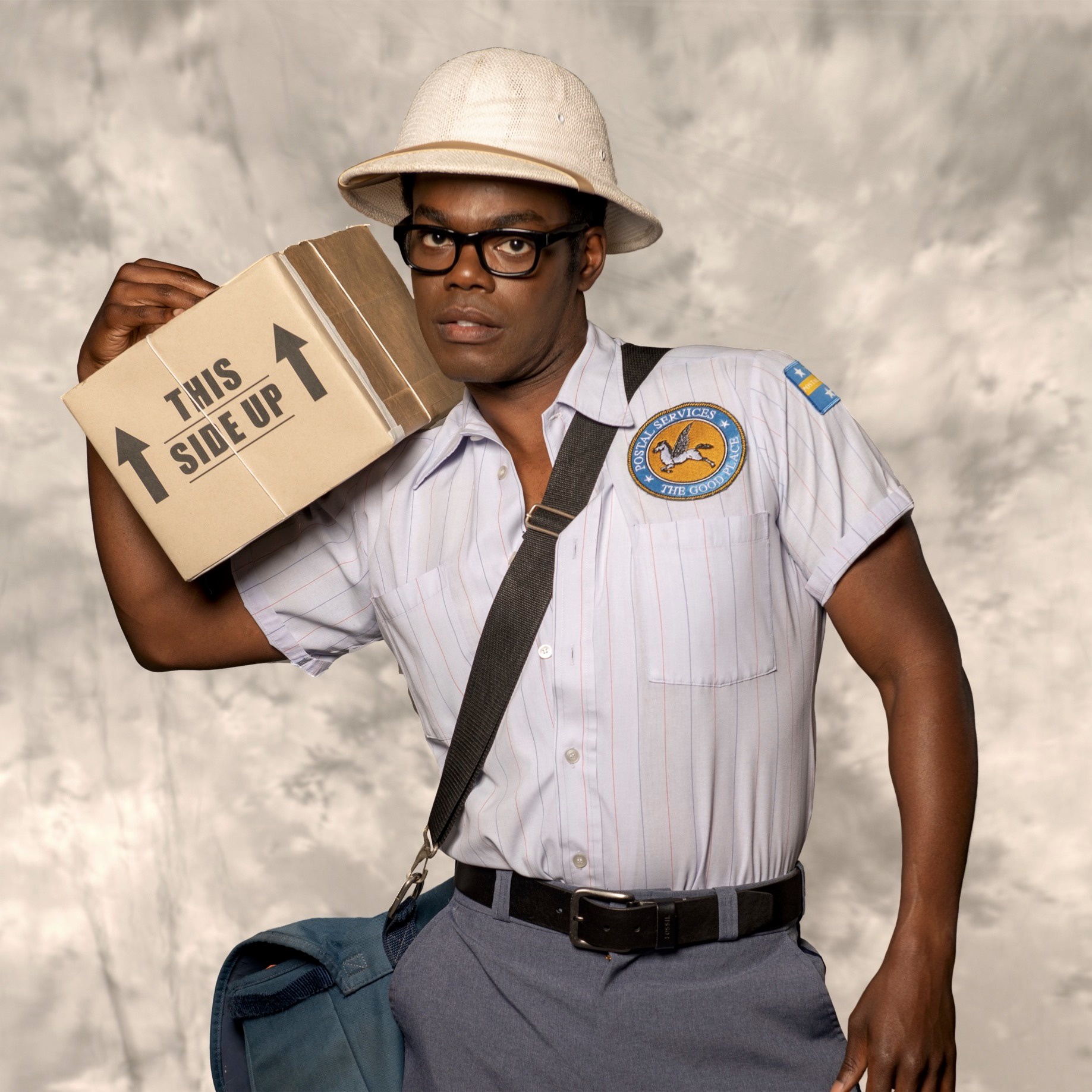 Chidi Takes on the Role of a Mailman